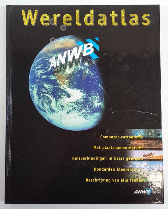 Cover van het boek 'ANWB Wereldatlas' van  ANWB
