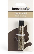 Beeztees plastic koker met Catnip navulling