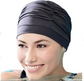Chemo muts Christine Headwear swimcap black