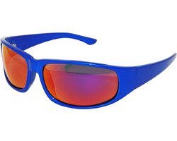 Pro Care Excellent Quality® Amoy Aruba HD 1.1mm 7 Layers Polarized Lens - Zonnebril Polariserend - Polarized Zonnebril Heren Dames - Sport - Gepolariseerd -TR-90 Ultra-Light Blauw Frame - Anti-Reflect coating - True Fire Revo Coating - UV400