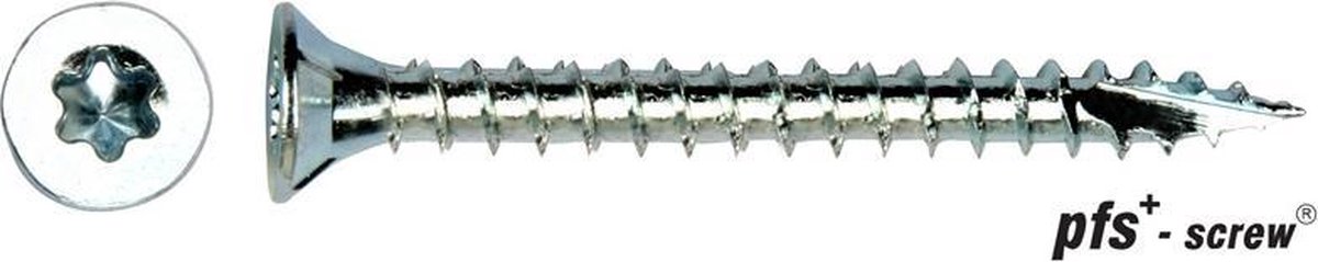 Pgb Torx Pfs Schroef Voldraad Verzinkt 5x40 Mm. T-25