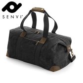 Senvi Weekender Waxed Canvas - Kleur Zwart - 19 Liter