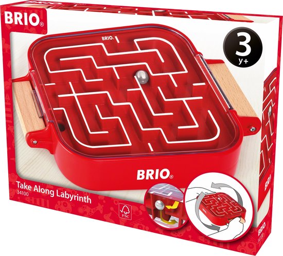 Afbeelding van het spel BRIO Take Along Labyrint -34100