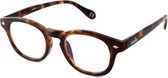 Croon Leesbril Bowie Multifocaal Bruin/rood Sterkte +1,00