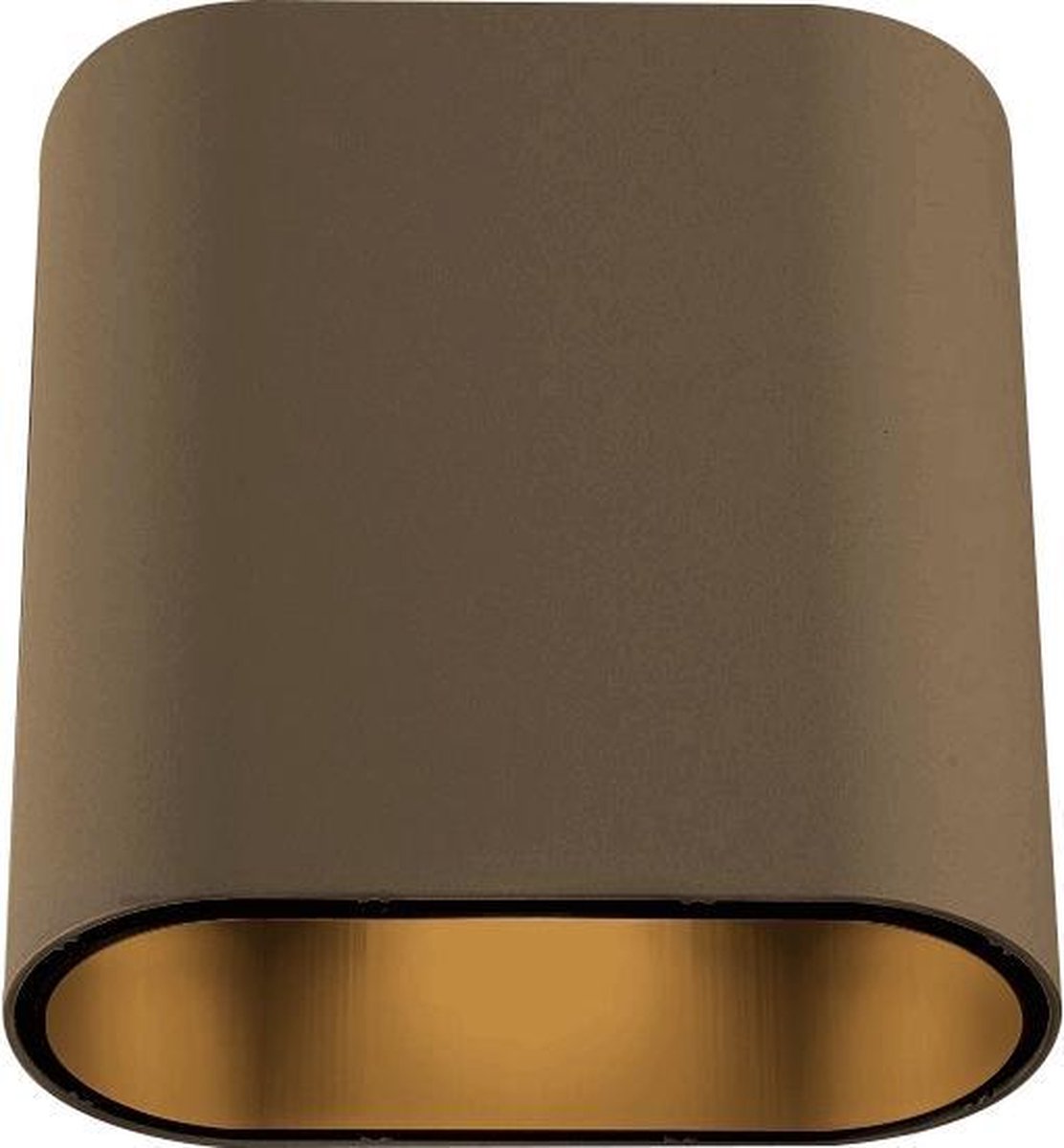 lager het internet Bevoorrecht Modular Duell Wall LED (500lm) wandlamp brons/zwart | bol.com