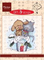 Stempel Cd3503 Cats & dogs - candle light