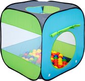 LittleTom Ballenbad Pop Up Speeltent - 70 x 70 x 72 cm - Voor Kinderen vanaf 12 maanden