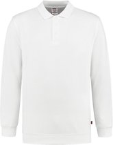 Tricorp Polo Sweater Boord 60°C Wasbaar 301016 Wit - Maat XL