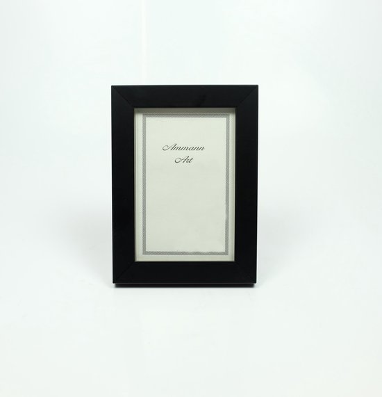 AL - Cadre photo en bois - Zwart - 18 x 24 cm