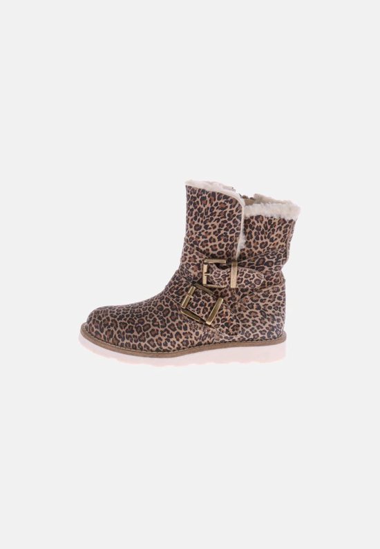 HIP H2445 Gevoerde Panterprint Boots Maat 28 HIP H2445 Gevoerde Panterprint Boots Maat 28