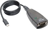 Tripp Lite USA-19HS-C tussenstuk voor kabels USB-C DB9 Zwart