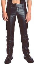 Mister b leather jeans zip 35