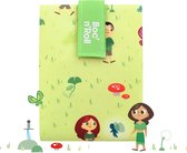 Roll'Eat Boc'n'Roll Foodwrap  herbruikbaar Boterhamzakje - KIDS Forest