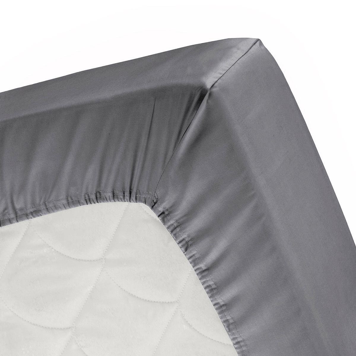 Cinderella Topper Hoeslaken - tot 15 cm matrashoogte - 180x200/210 cm - Antraciet Anthracite