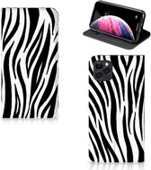 Geschikt voor iPhone 11 Pro Max Hoesje maken Zebra
