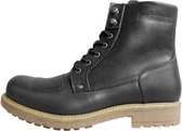 Helstons Mountain Aniline Black Motorcycle Shoes 43