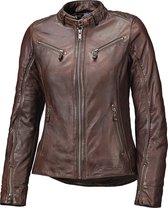 Held Sabira Chocolate Brown Leather Motorcycle Jacket 40