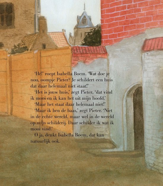 Thumbnail van een extra afbeelding van het spel Gouden Boekjes  -   Isabella Boem en de schilder Pieter de Hooch