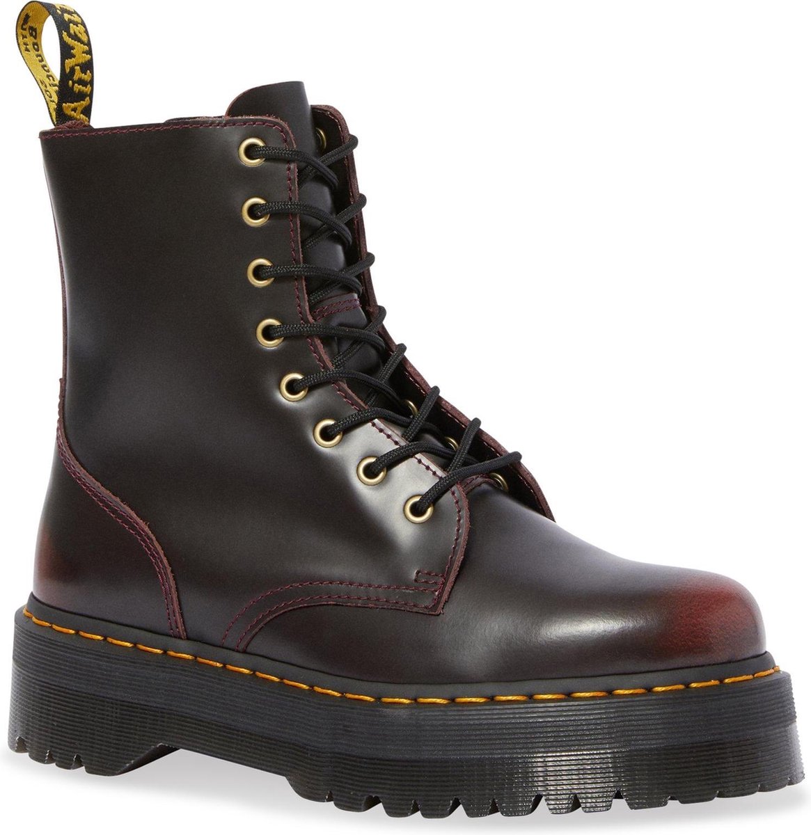 Dr. Martens Jadon Cherry Arcadia Unisex Veterboots Rood