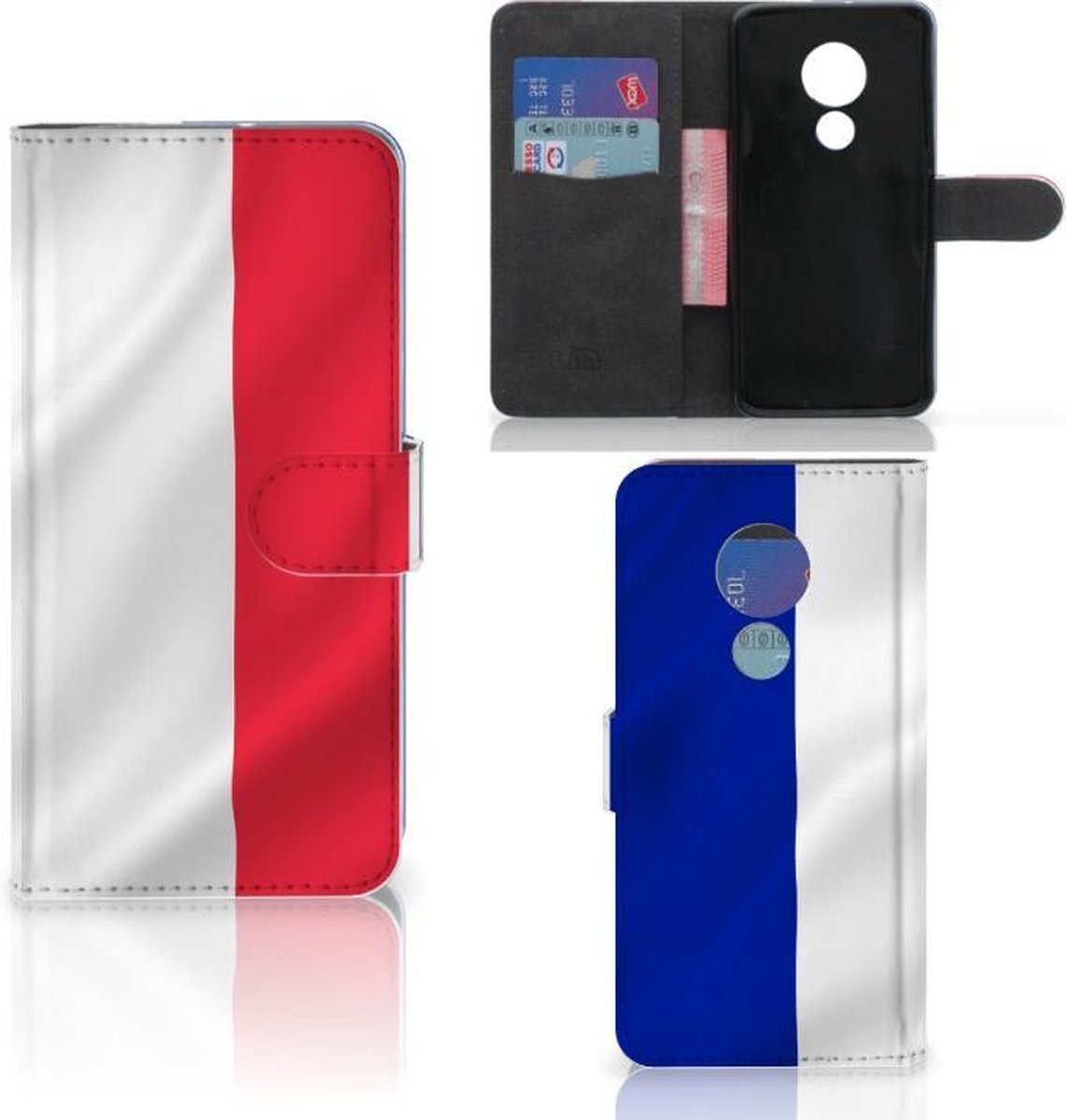 Motorola Moto G7 Power Bookstyle Case Frankrijk