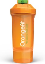 Orangefit Fitness Shakebeker - 600ml - Proteine Shaker - De Sportfles Voor Jouw Workout
