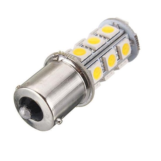 AUXITO 1156 BA15S P21W 102-SMD LED Backup Reverse Lights – 2800 Lumens White – 2-Pack