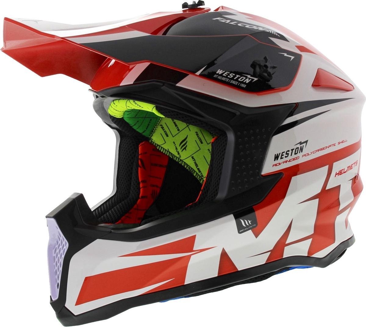 MT Falcon crosshelm Weston rood XS bol