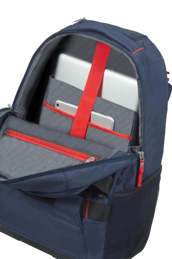 Samsonite Rugzaktrolley Met Laptopvak - Sonora Laptop Backpack/Wheels 55/20 (Handbagage) Night Blue - Samsonite