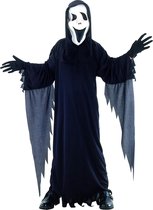 Halloweenkostuum als in de film Scream voor kinderen - Verkleedkleding - 134-146