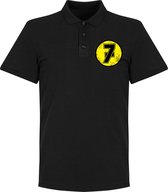 Barry Sheene No.7 Polo Shirt - Zwart - XXXXL