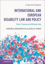 Law in Context - International and European Disability Law and Policy