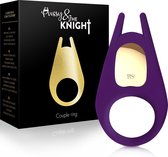 Rianne S Soiree - Pussy & The Knight - Koppels Cockring - Paars