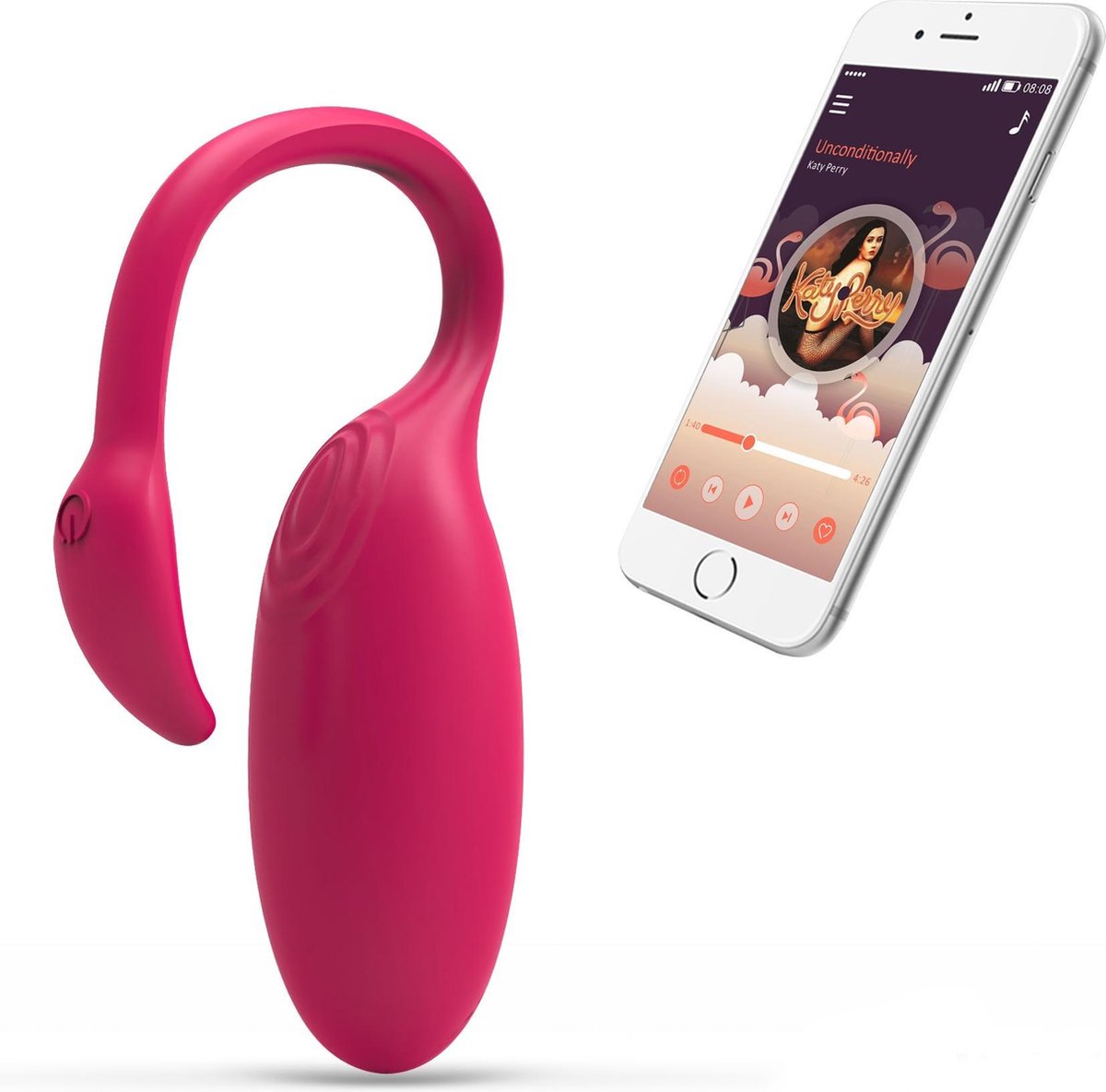 Magic Motion Flamingo App Controlled Vibrator Roze Bol 8015