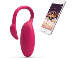 Magic Motion Flamingo Vibrerend Ei - Discreet Draagbaar - Sex Toys voor Vrouwen - Vibrators voor Vrouwen - Vibrerende Eieren - Seksspeeltjes - Vibrerend Ei met App Bestuurbaar - Koppel Vibrator - Roze