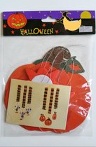 Halloween versiering, 3 slingers in 1 Pompoen