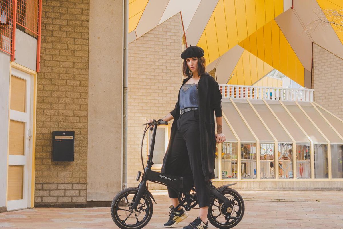 BOHLT X160 - Elektrische Vouwfiets - 16 inch - Magnesium Frame - 250W Motor - 187Wh Accu - Schijfremmen - Zwart thumbnail 4