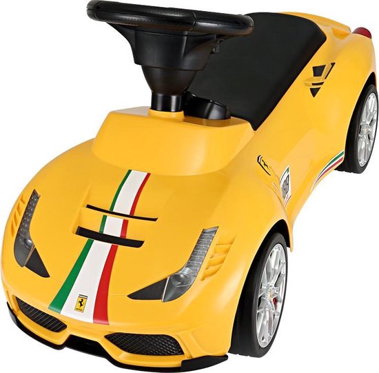 Loopauto Ferrari Geel