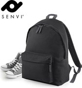Maxi Fashion Backpack/Rugzak BagBase - 22 Liter Black