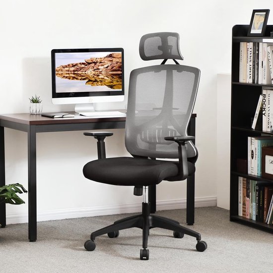 | Nancy's Bureaustoel Draaistoel In Hoogte Sep Home Bureaustoel, ergonomisch, in hoogte verstelbaar