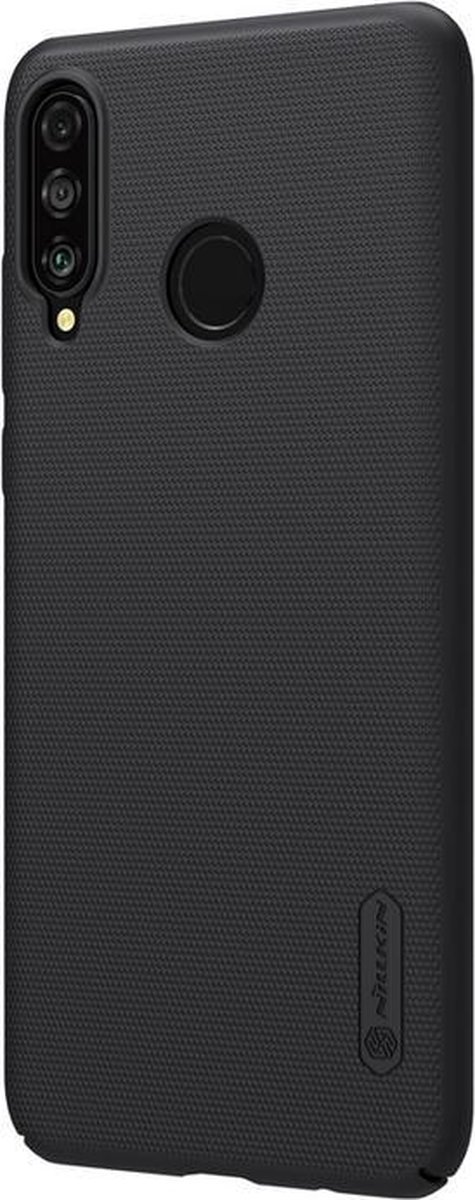 Nillkin Frosted Shield Hard Case voor Huawei P30 Lite - Zwart