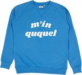 M IN QUQUEL BLAUW SWEATER