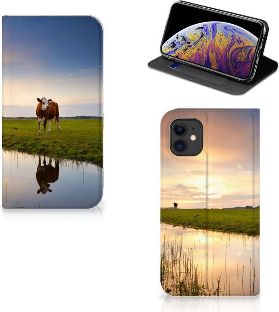 Apple iPhone 11 Hoesje maken Koe