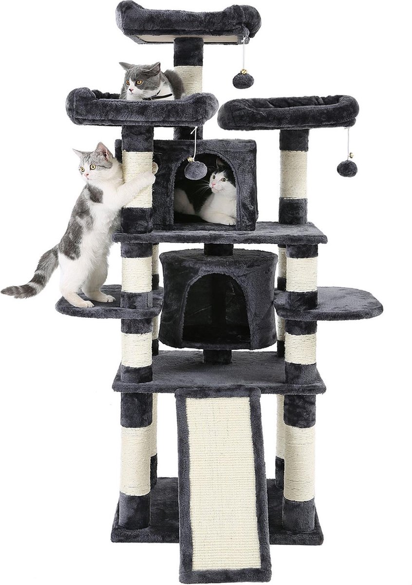 FEANDREA Kattenboom – Krabpaal – Kattenspeelgoed – Katten Krasbord