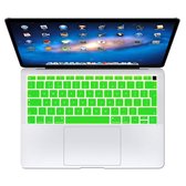 Siliconen Toetsenbord cover voor MacBook Air 13.3 inch model 2018 - Groen - NL indeling