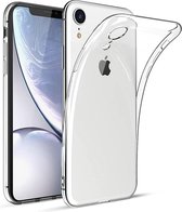 Luxe Back cover voor Apple iPhone XR - Transparant - Soft TPU hoesje