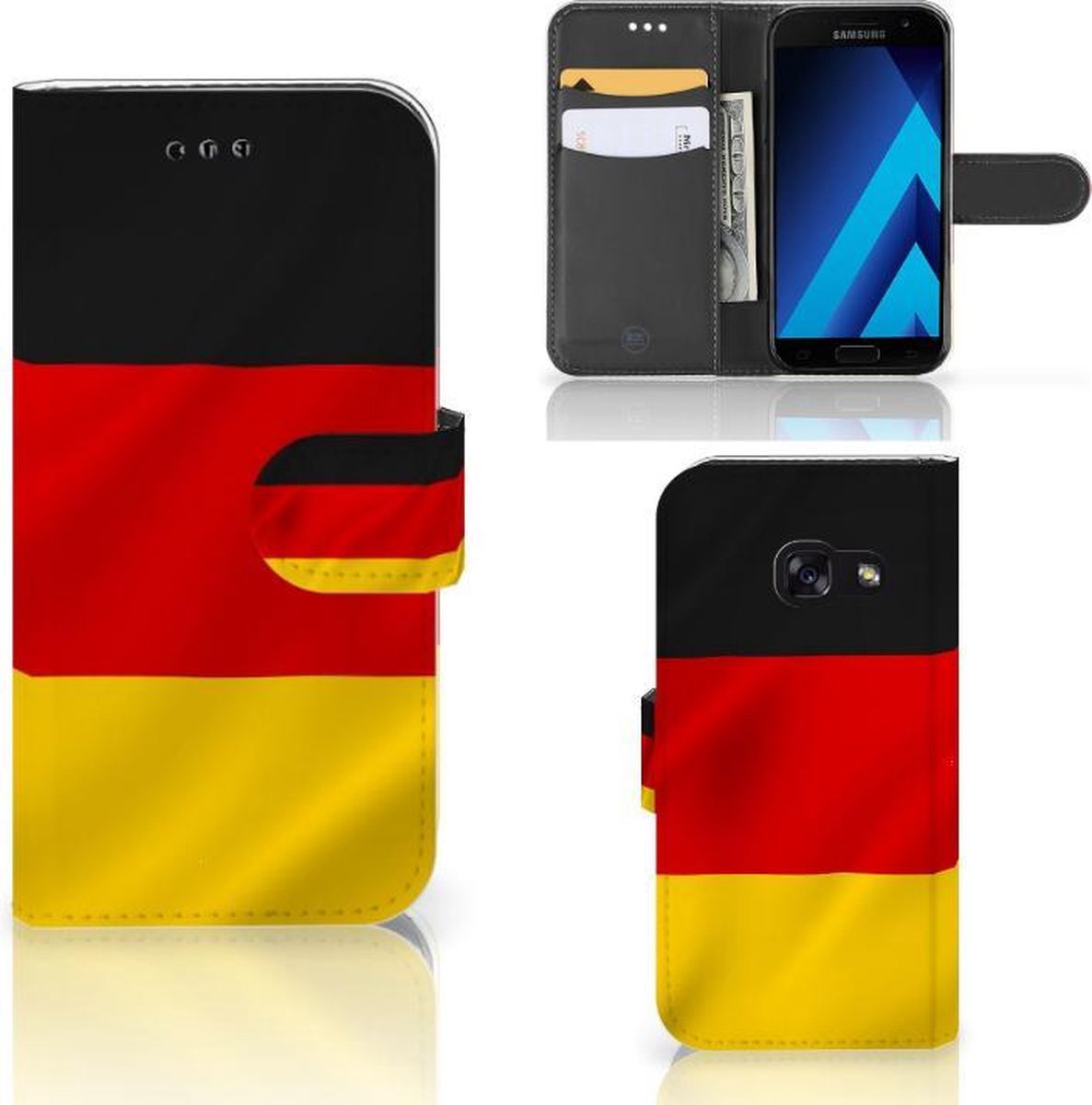Samsung Galaxy A3 2017 Bookstyle Case Duitsland