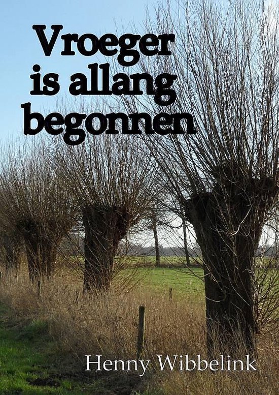 Vroeger is allang begonnen - cover