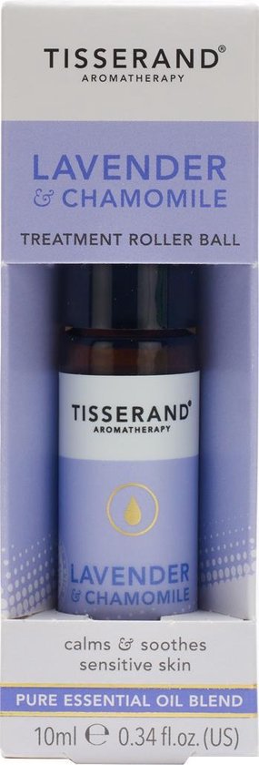 Tisserand Aromatherapy Roller ball lavendel & kamille 10 ml