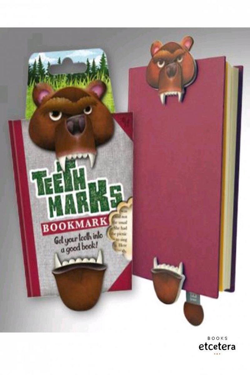 TeethMarks Bookmarks Shark 5035393369040 Boeken