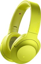 Sony h.ear MDR-100ABN - Draadloze Hi-Res audio over-ear koptelefoon met Noise Cancelling - Geel